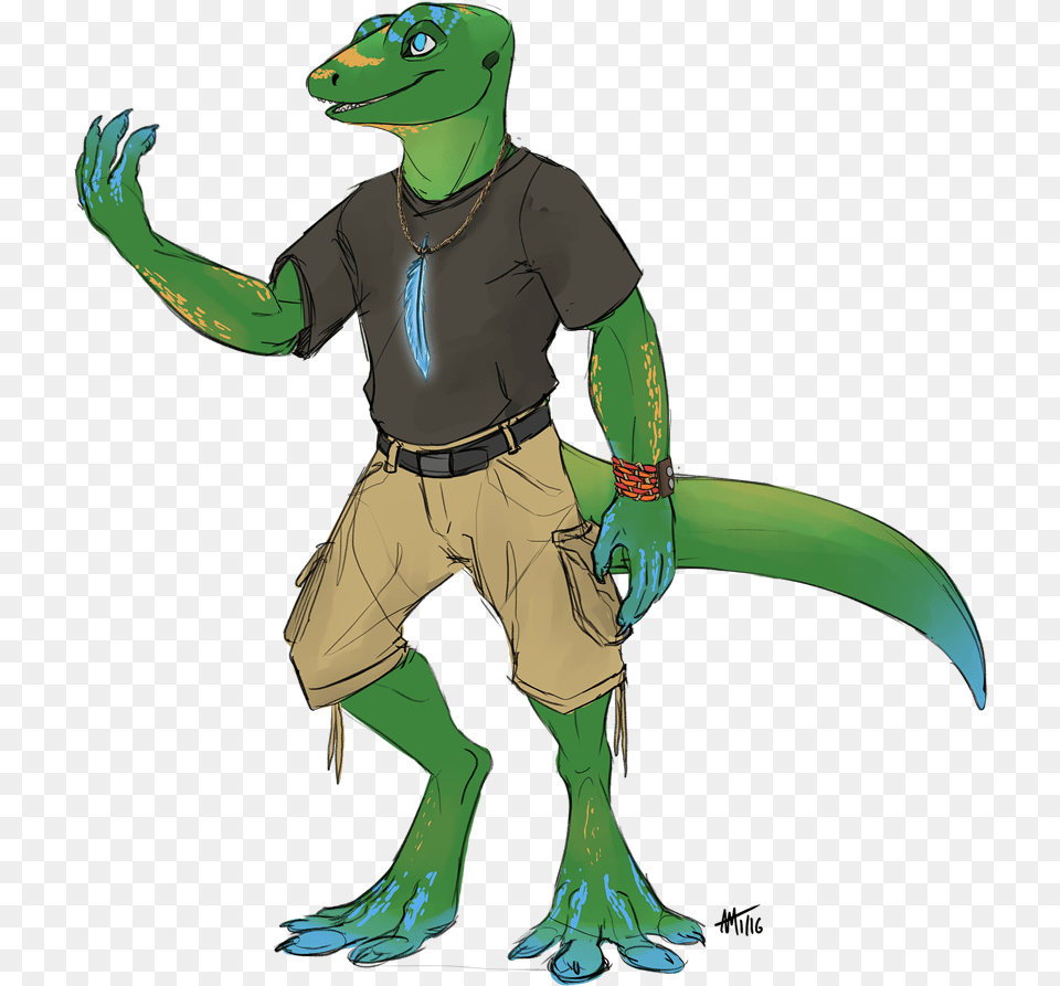 Geico Lizard Cartton Gecko, Adult, Male, Man, Person Free Png