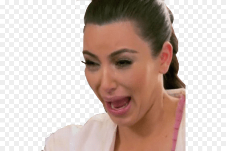Geidi Funny Kim Kardashian Crying, Face, Head, Person, Adult Free Transparent Png