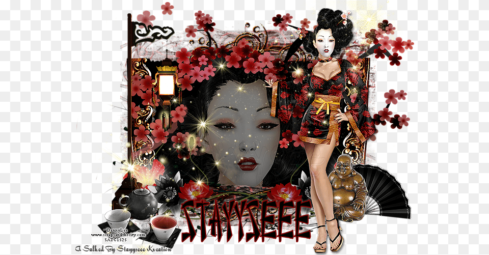 Geisha, Adult, Person, Female, Woman Free Png