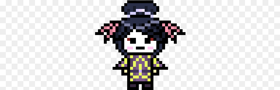 Geisha Pixel Art, Qr Code Free Transparent Png