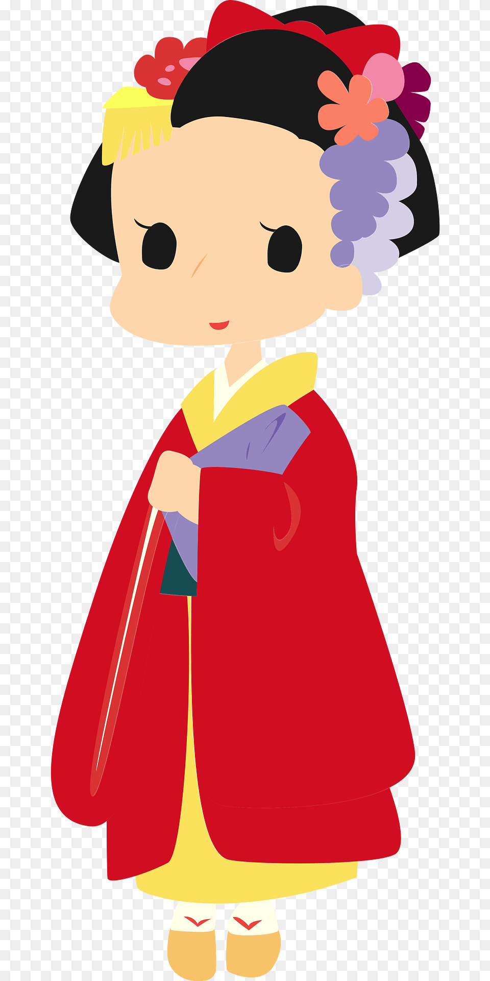 Geisha Woman Clipart, People, Person, Baby, Clothing Free Transparent Png