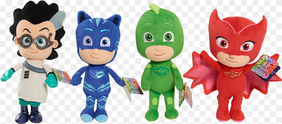 Gekko Pj Mask Toy, Plush, Baby, Person, Face Png