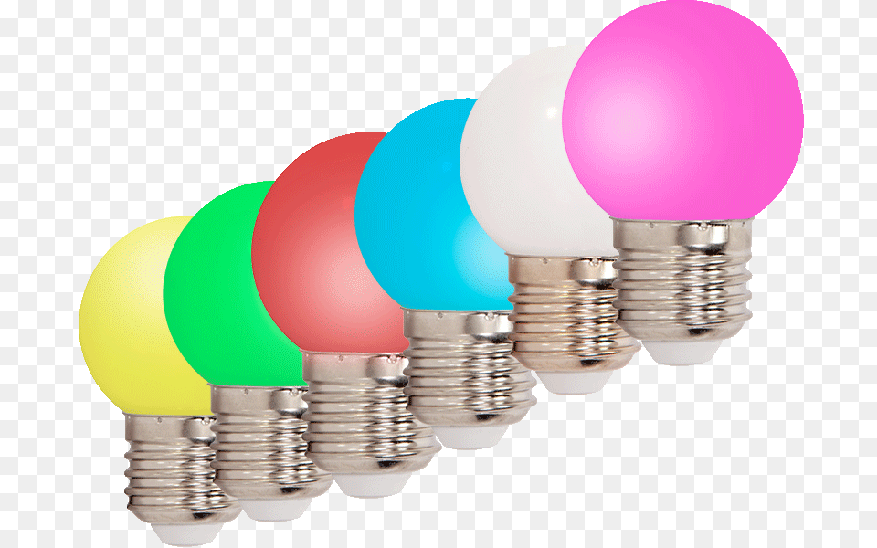 Gekleurde Led Lampen, Light, Lightbulb Png