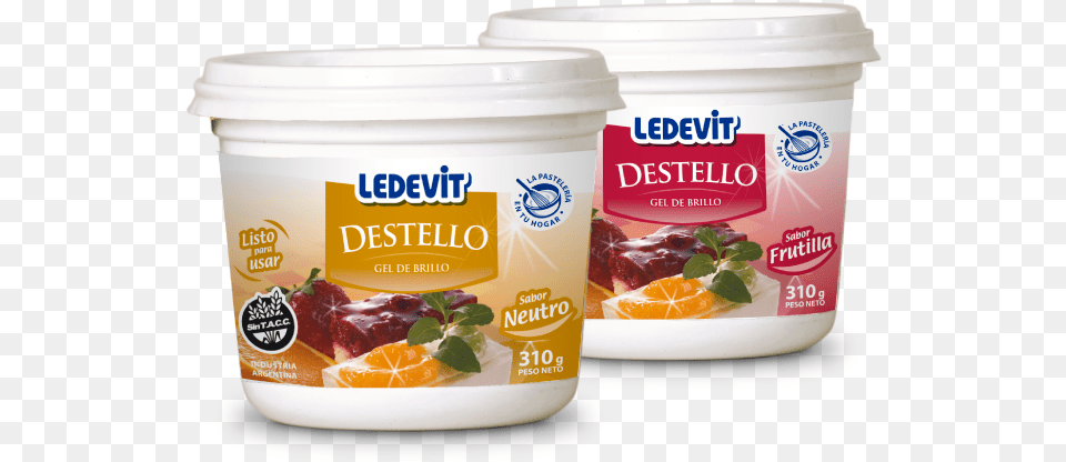 Gel De Brillo Ledevit, Dessert, Food, Yogurt, Can Free Png