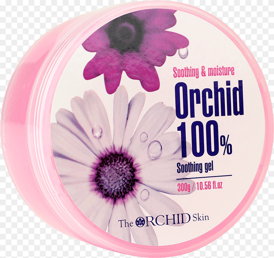 Gel De Orqudea Para Nutrir E Hidratar Piel Hi Res Orchid Skin Orchid Soothing Gel, Daisy, Face, Flower, Head Free Png