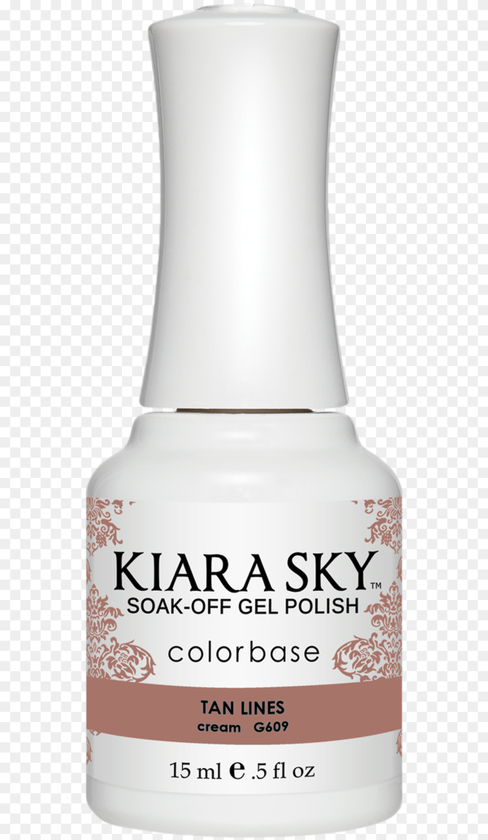Gel Polish G609 Tan Lines Kiara Sky Gel Nail Polish Colors, Bottle, Lotion, Cosmetics, Shaker Free Transparent Png