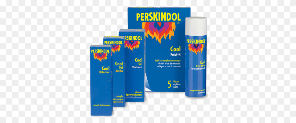 Gel Und Spray Gegen Zerrungen Und Prellungen Perskindol Cool, Bottle, Lotion, Can, Tin Free Transparent Png