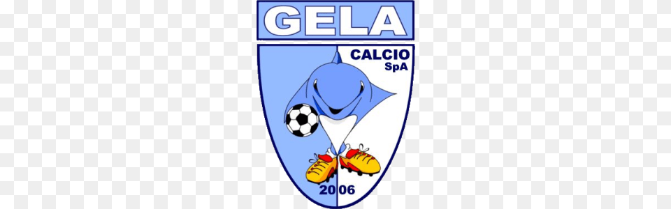 Gela Calcio Logo, Badge, Symbol, Ball, Football Free Png Download