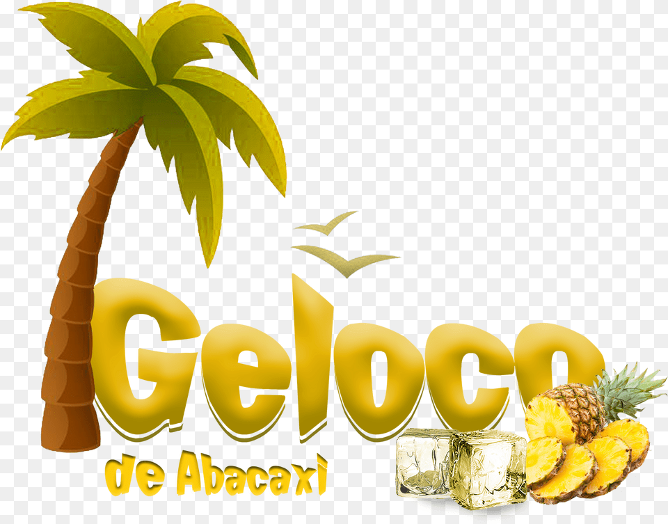 Geloco De Abacaxi, Food, Fruit, Pineapple, Plant Png Image