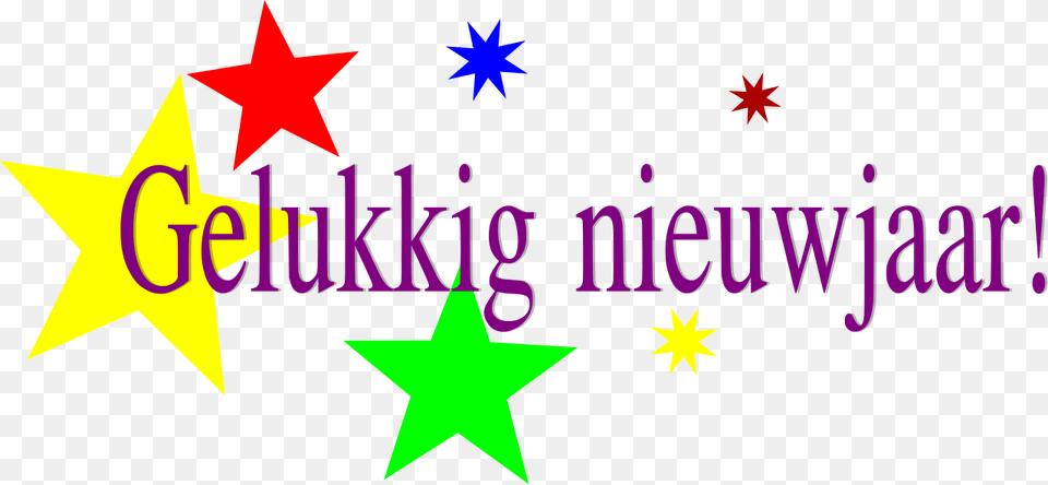 Gelukkig Nieuwjaar, Star Symbol, Symbol Free Png Download