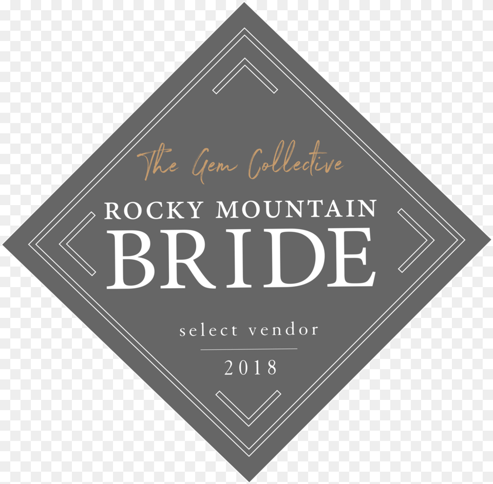 Gem Badge Rocky Mountain Bride Badge, Book, Publication, Disk Free Png Download