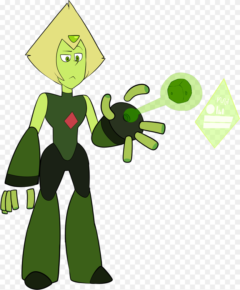 Gemcrust Wikia Red Diamond Peridot Steven Universe, Green, Cutlery, Person, Face Free Transparent Png