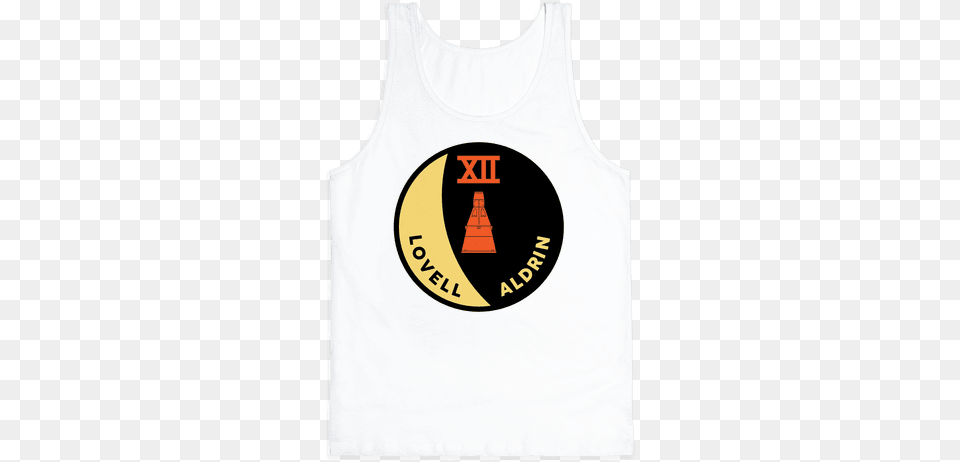 Gemini 12 Tank Top Gemini 12 Lovellaldrin Drinking Glass, Clothing, Tank Top, Shirt Free Png Download