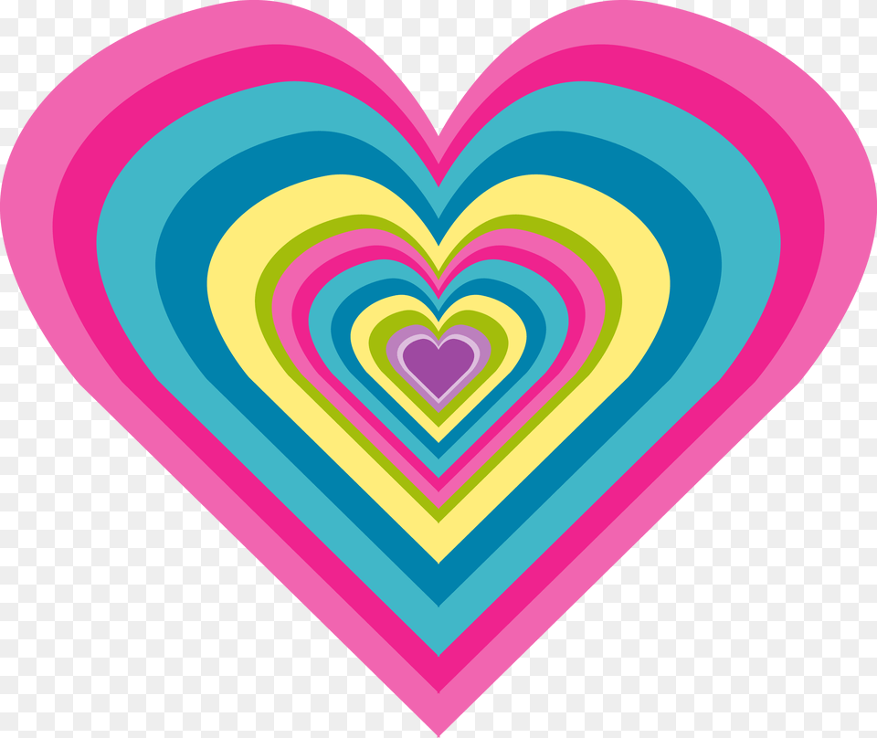 Gems Clipart Rainbow Heart Free Png