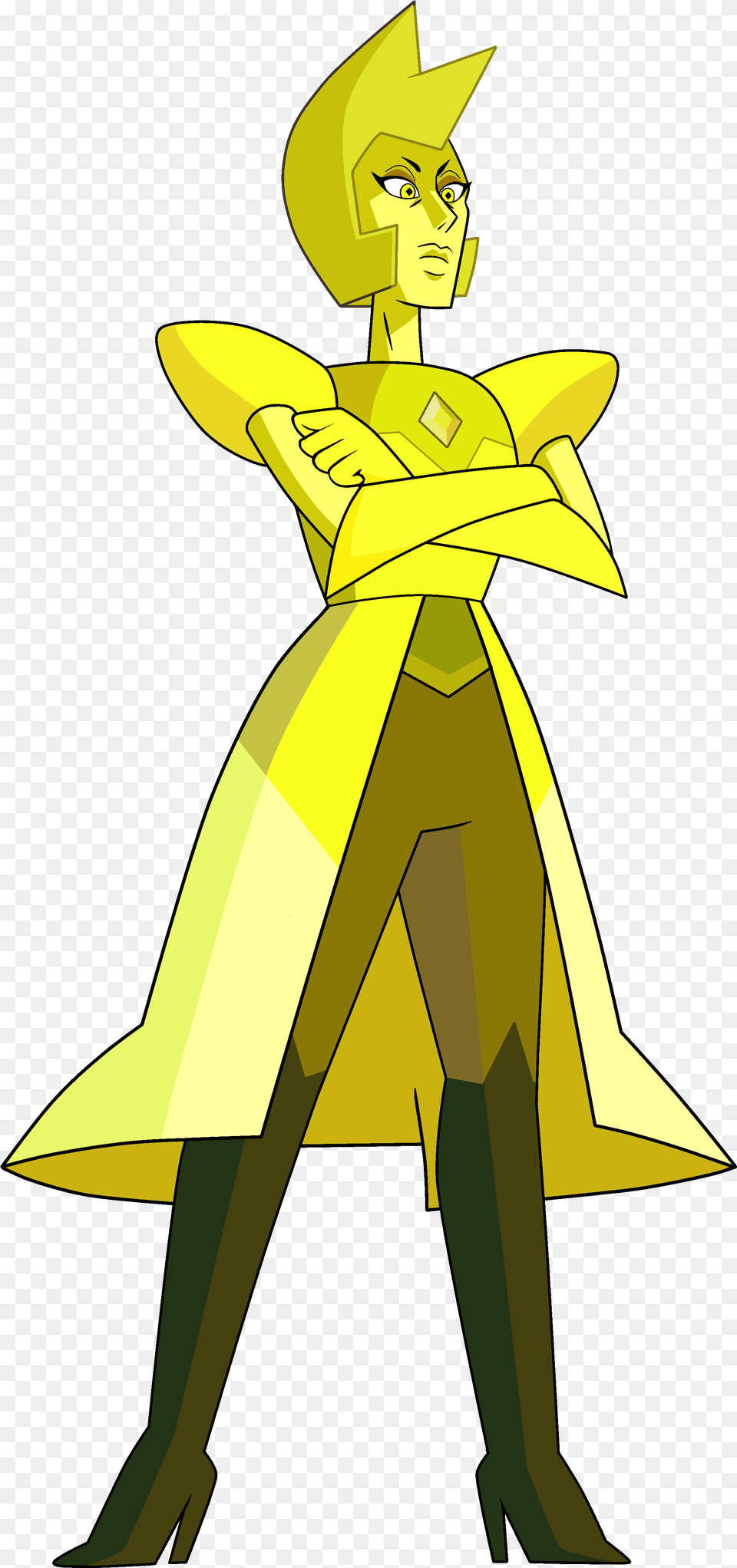 Gems Clipart Yellow Gem Diamond Pearl Steven Universe, Clothing, Coat, Adult, Person Free Png