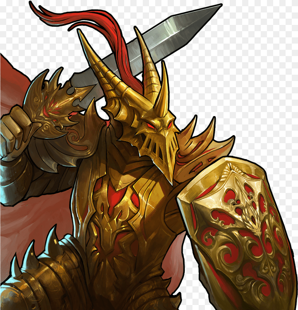 Gems Of War Dragon Knight, Person Free Png Download