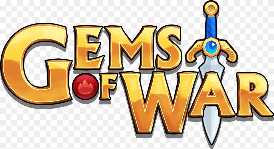 Gems Of War Wallpapers Video Game Hq Gems Of War Logo, Blade, Dagger, Knife, Weapon Free Transparent Png