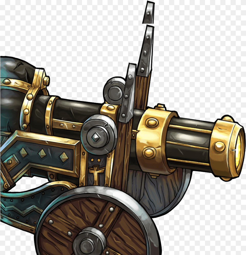 Gems Of War Wikia Cannon, Weapon, Bronze, Car, Transportation Free Transparent Png