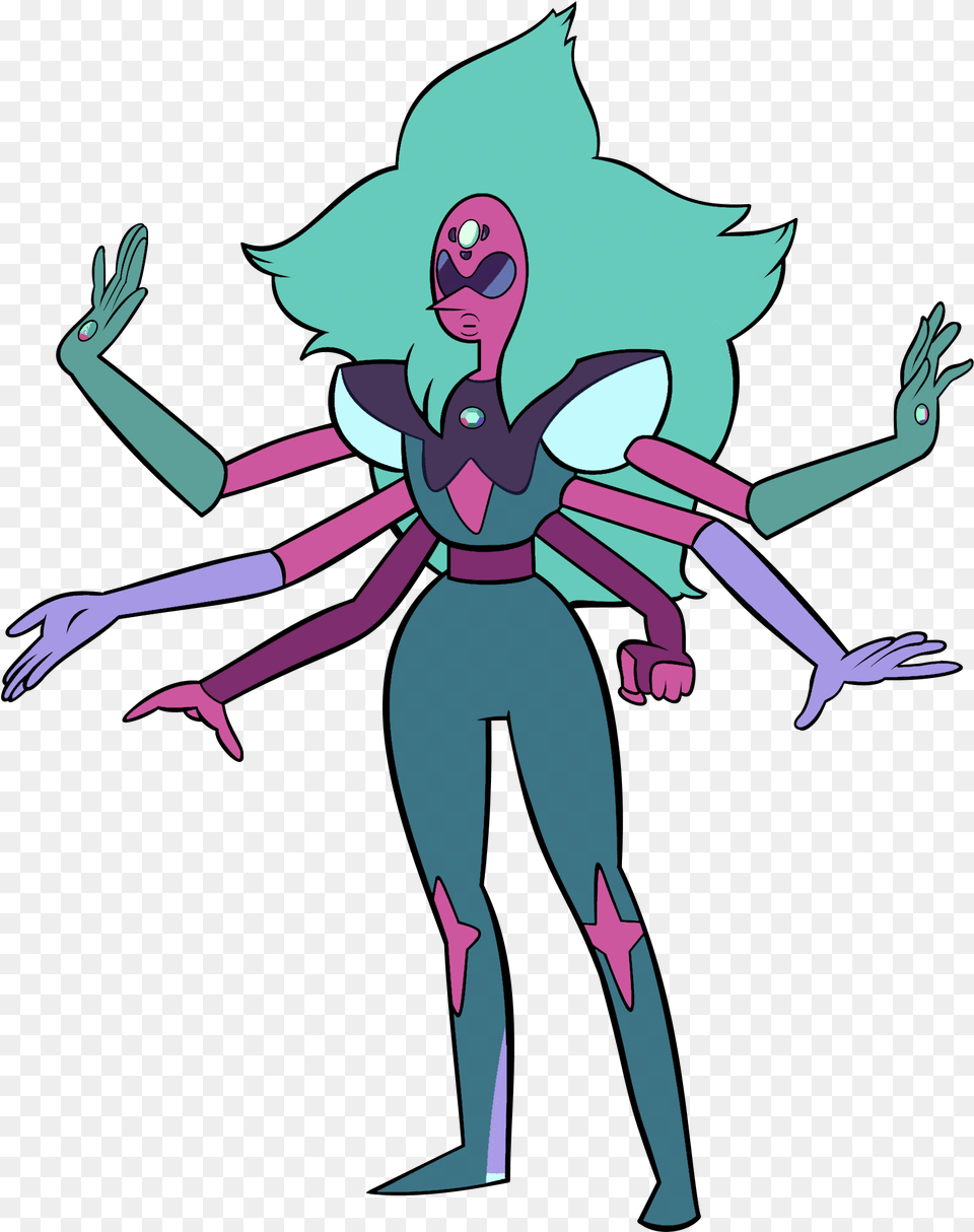 Gen 1 No Glasses Alexandrite Steven Universe Fusions, Book, Comics, Publication, Person Free Png Download