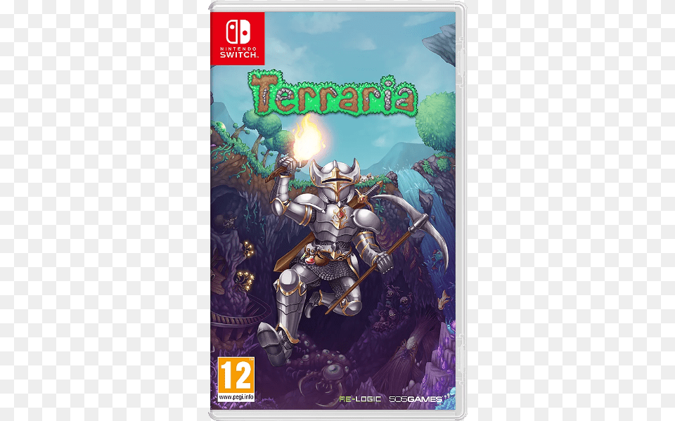 Gen A Terraria Nintendo Switch, Book, Comics, Publication Free Png Download