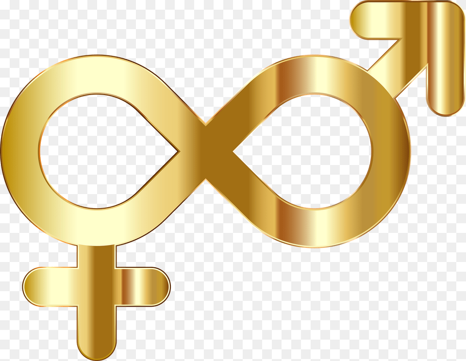 Gender Emblem Clipart, Bronze, Gold, Symbol, Text Png Image