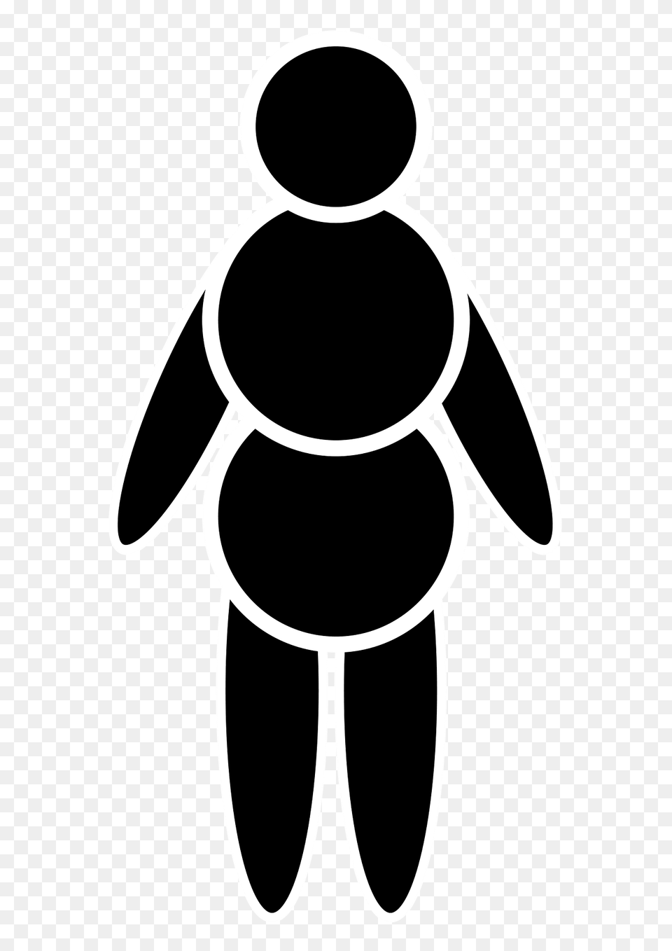 Gender Neutral Icon Clipart, Stencil, Silhouette, Baby, Person Free Png