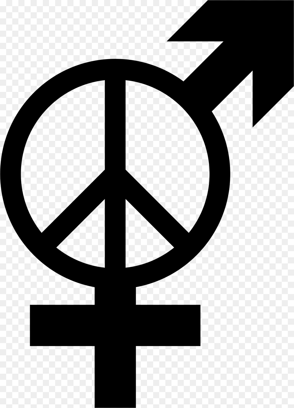 Gender Peace Gender Equality And Peace, Gray Png
