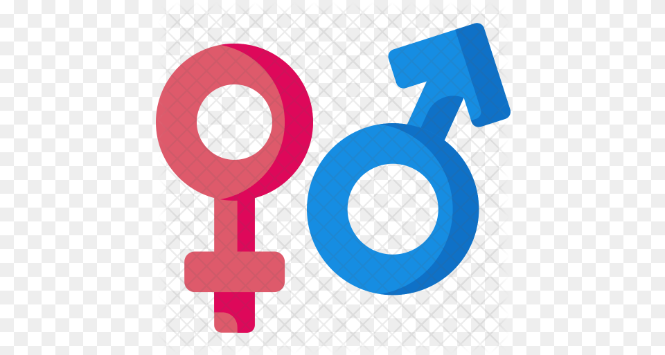 Gender Sign Icon Of Flat Style Louvre, Text, Number, Symbol Png