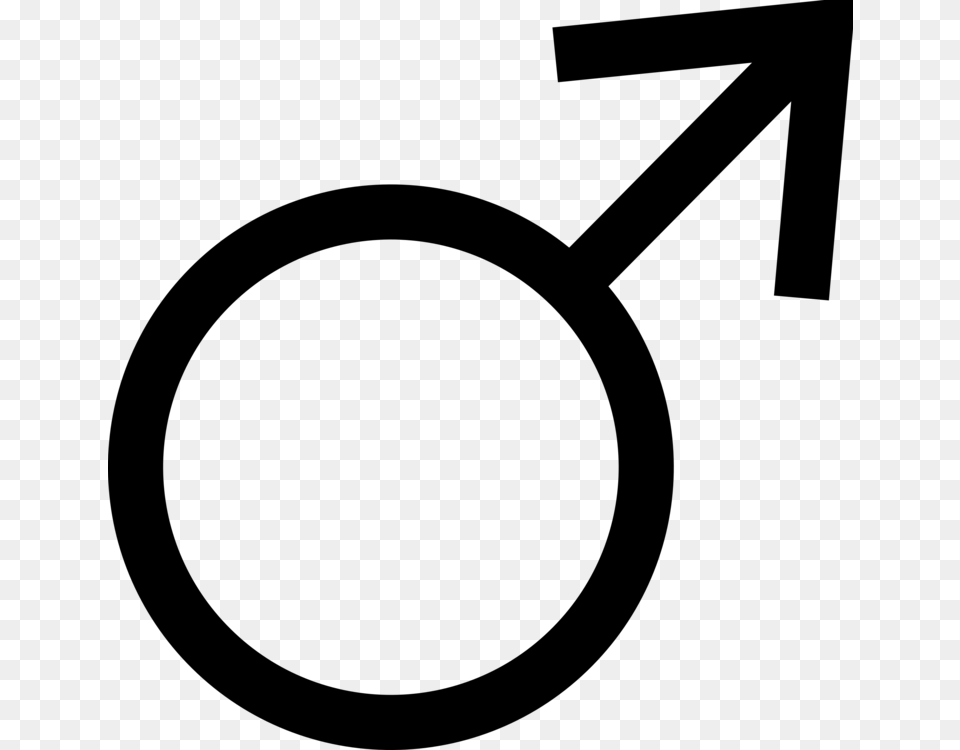 Gender Symbol Female Sign, Gray Free Png Download