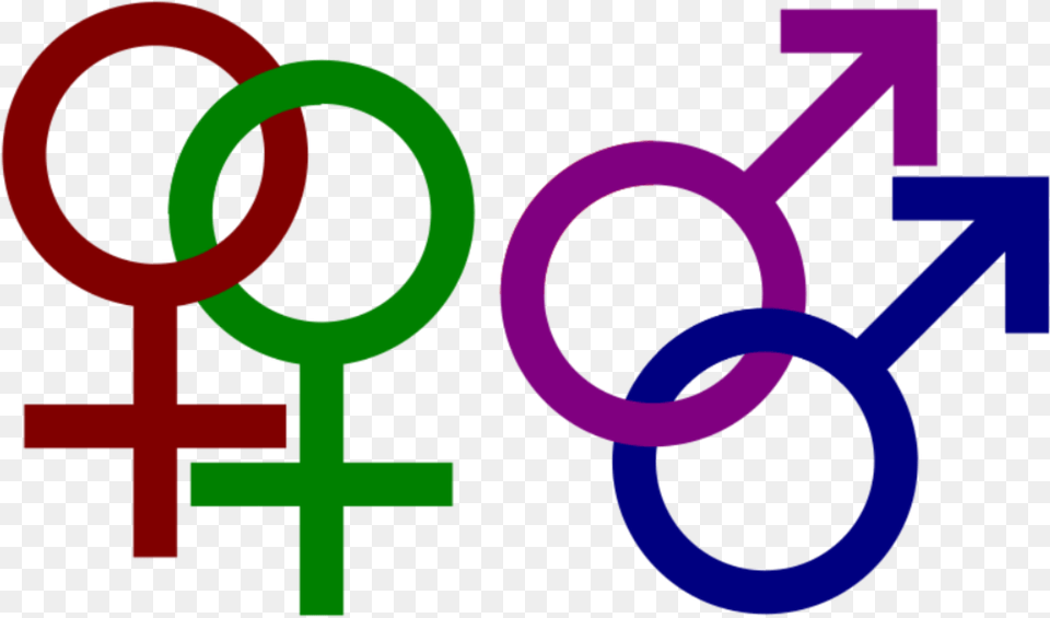 Gender Symbols For Homosexuality Same Sex Relationships, Symbol, Light Png