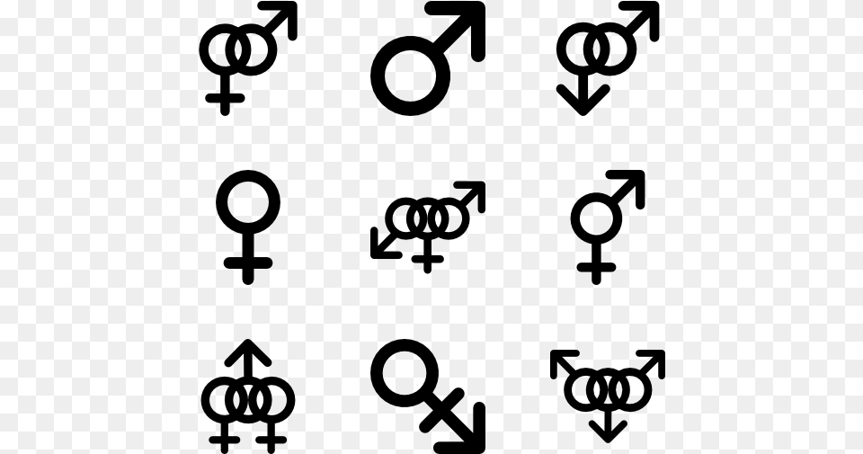 Gender Transparent Gender Symbol, Gray Png Image
