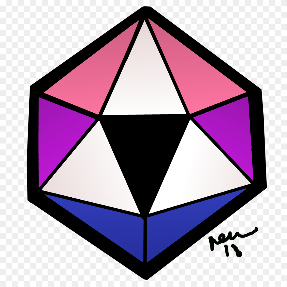 Genderfluid Pride D20 Clipart D20 Transparent, Toy, Paper Png Image