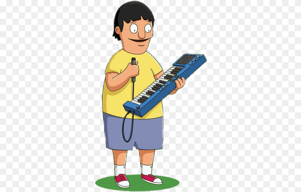 Gene Belcher Keyboard Music, Boy, Child, Male, Person Png Image