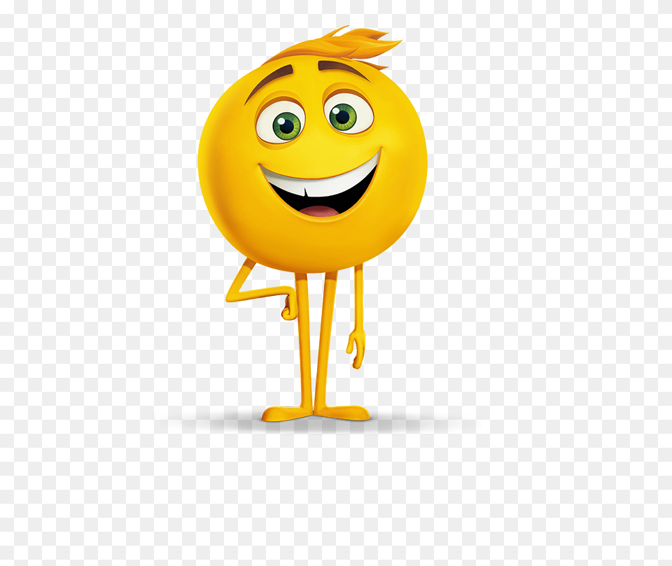 Gene Emoji Movie Character, Toy Png