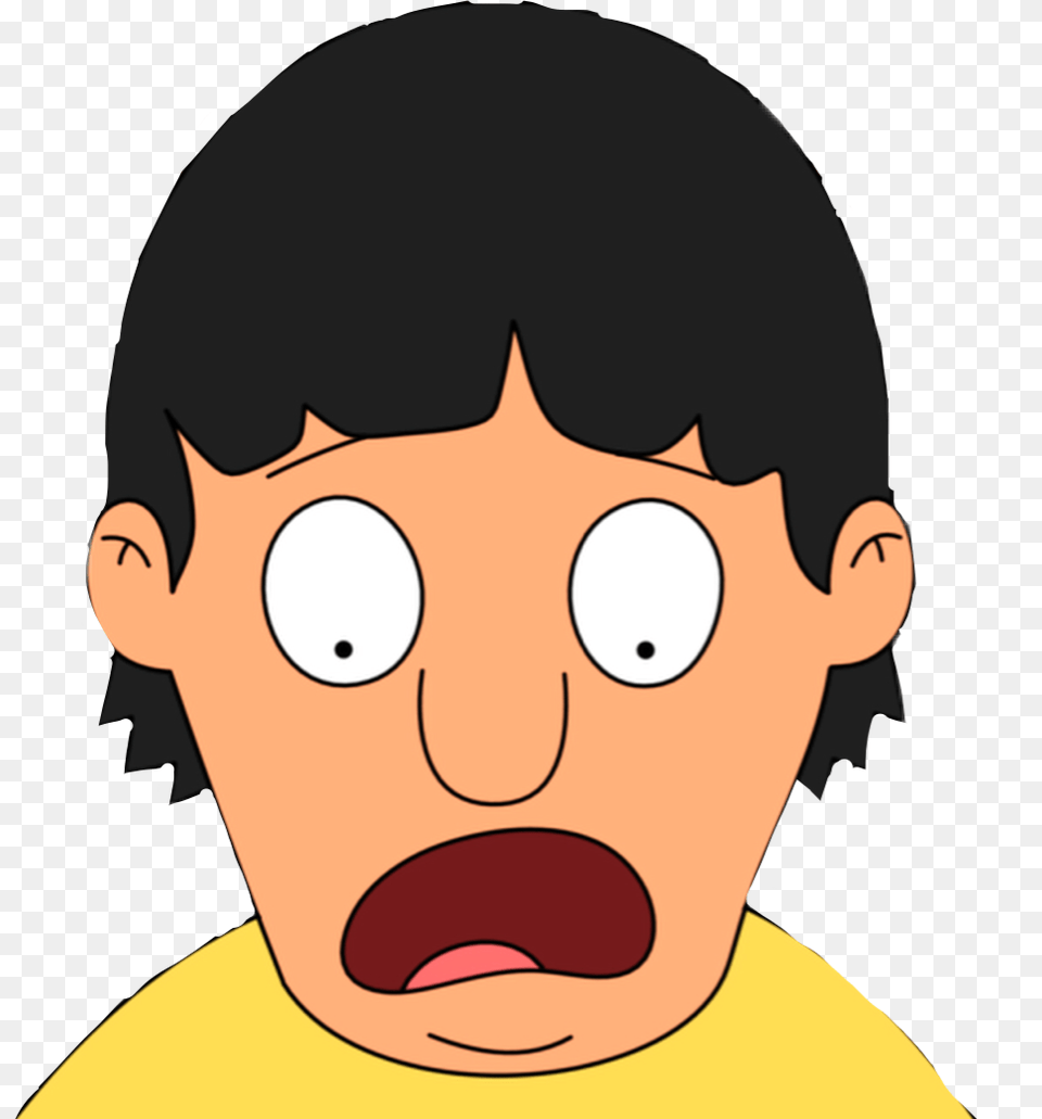 Gene In Aw Bobsburgers Gene Genebelcher Shock Shocked, Face, Head, Person, Photography Free Png