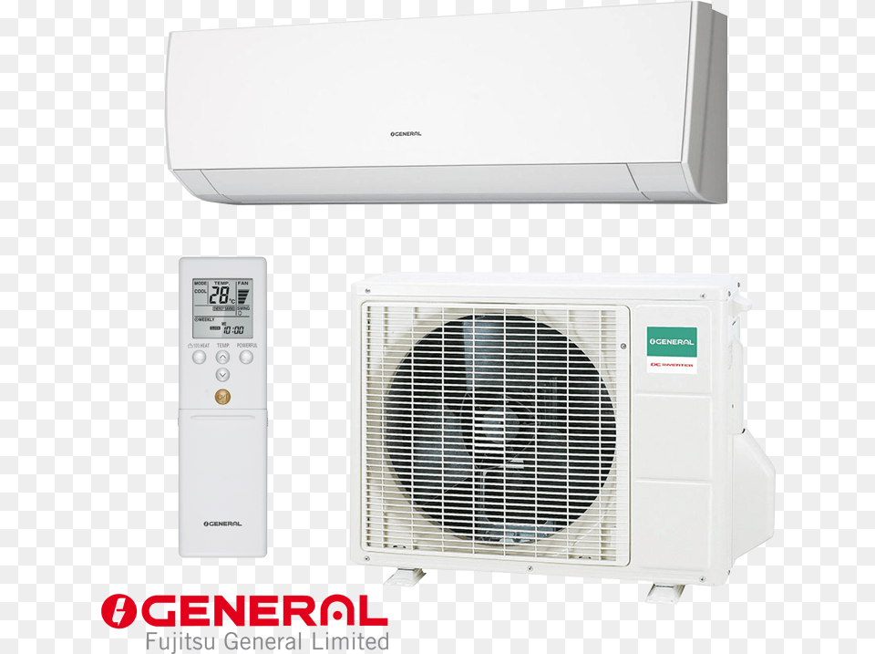 General 1 Ton Ac, Air Conditioner, Appliance, Device, Electrical Device Free Transparent Png