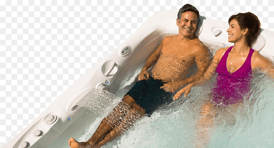 General Couple In Spa, Tub, Adult, Person, Hot Tub Png Image