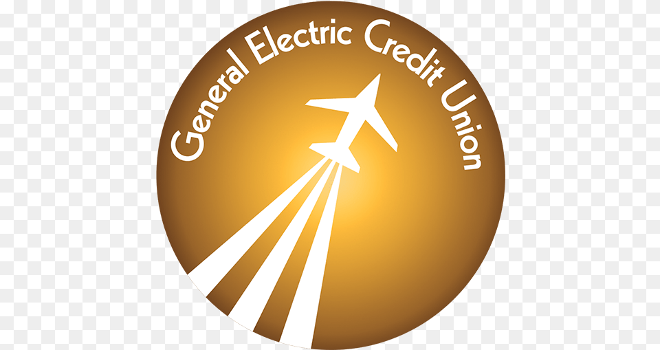 General Electric Credit Union Ge Credit Union, Gold, Logo, Disk, Symbol Free Png