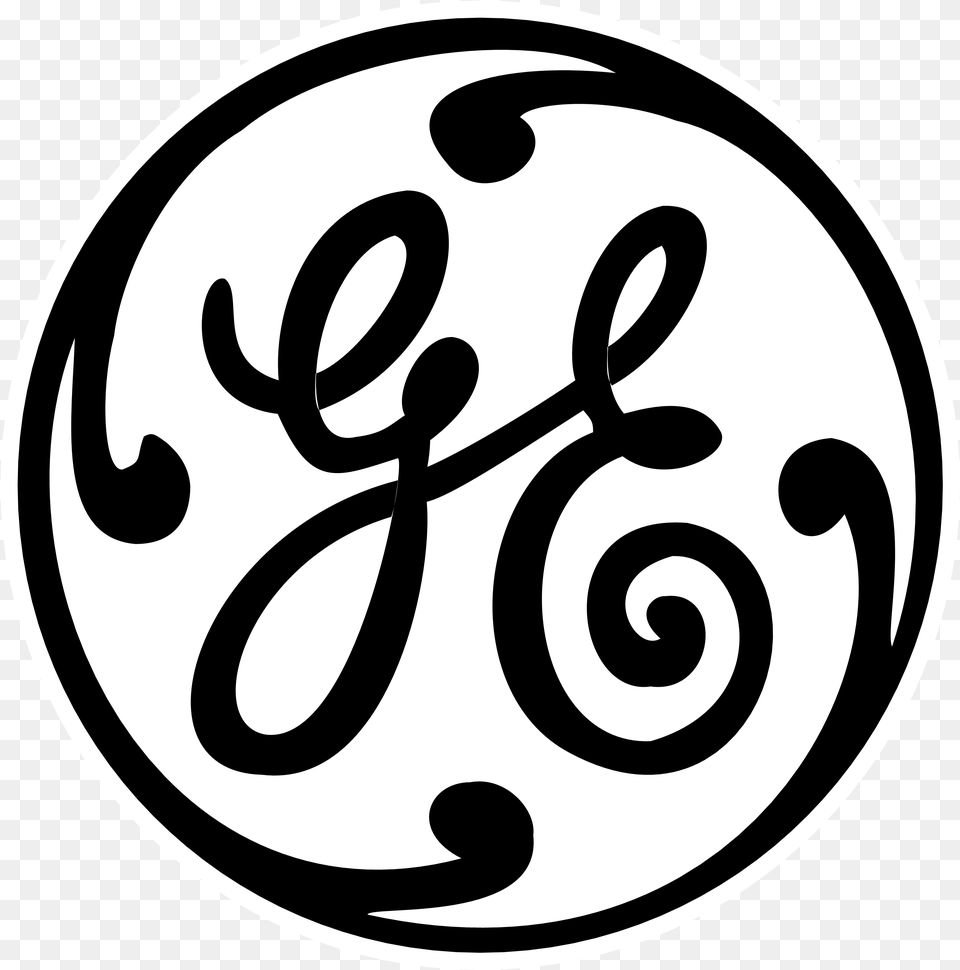 General Electric Logo General Electric Old Logo, Text, Symbol, Stencil Free Png