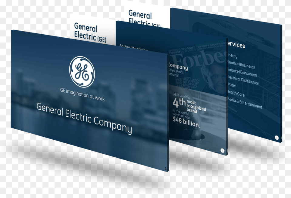 General Electric Powerpoint Deck Ge Capital, Paper, Text, Business Card, Person Free Png