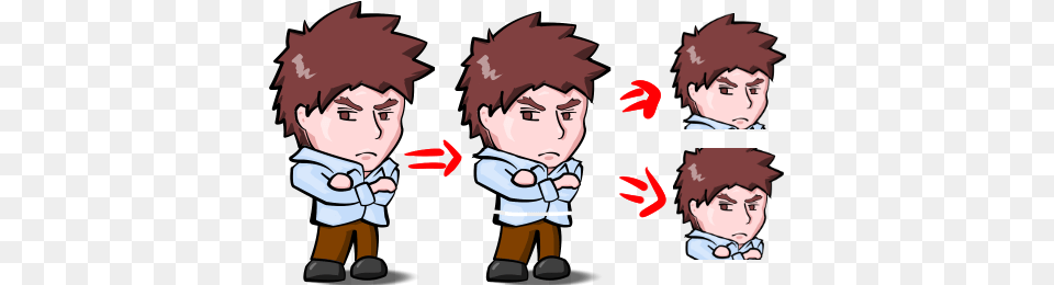 General Emote Tips For Discord By Gaerek Clip Studio Tips Crossed Arms Discord Emote, Book, Comics, Publication, Baby Free Transparent Png