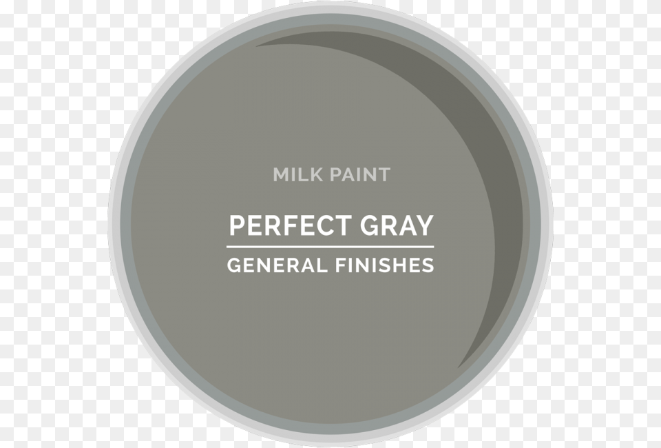 General Finishes Perfect Gray Milk Paint, Photography, Disk Png Image