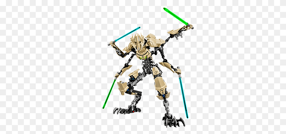 General Grievous, Toy, Robot Png