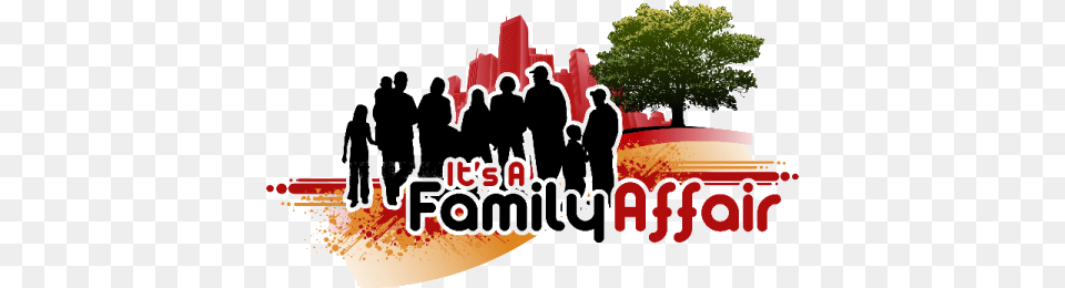 General Information About Our Family Reunion Its A Family Affair, Walking, Tree, Plant, Person Free Png