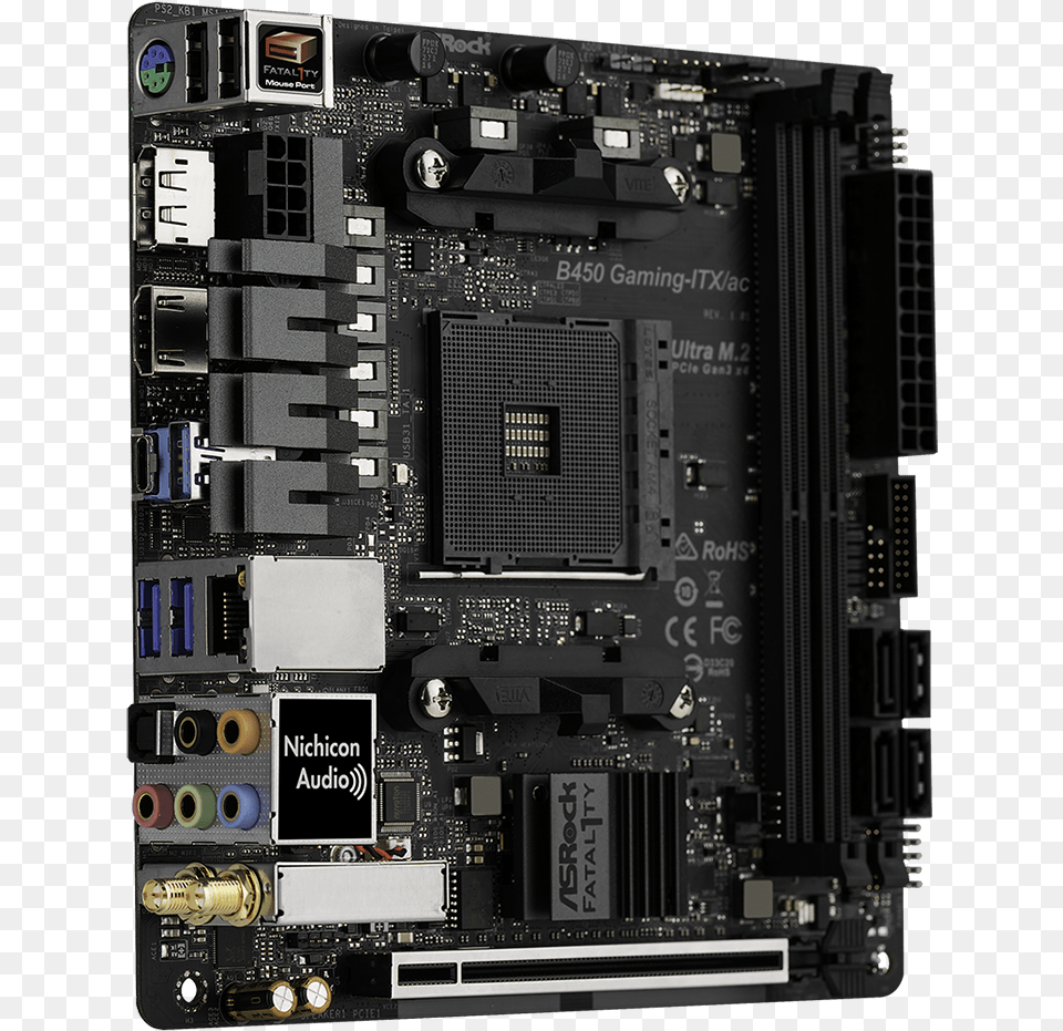 General Information Asrock Fatal1ty B450 Gaming Itx Ac, Computer Hardware, Electronics, Hardware, Computer Png Image