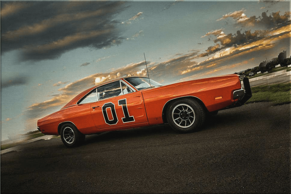 General Lee Wallpaper 1969 Dodge Charger Png