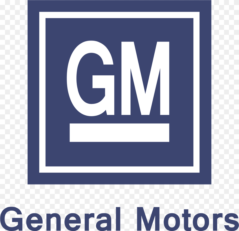 General Motors Logo Images Logo General Motors, Text, Sign, Symbol Png Image