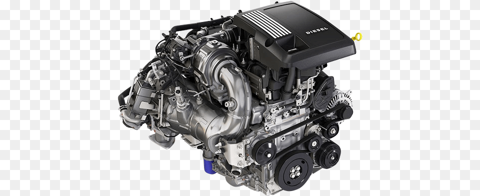 General Motors New Modern 30l Duramax Diesel Engine Duramax Diesel, Machine, Motor, Device, Grass Free Png