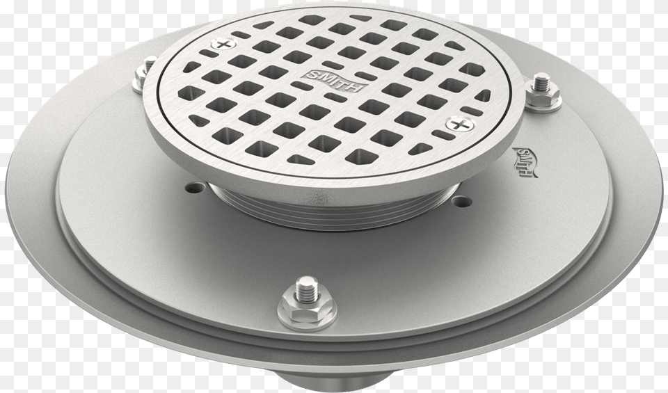 General Purpose Floor Drain With Adjustable Strainer Waste Container, Electronics, Speaker, Plate Png Image