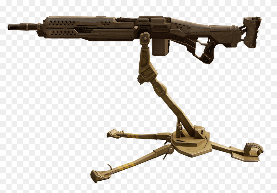 General Purpose Machine Gun Halo Nation Fandom Powered, Firearm, Machine Gun, Rifle, Weapon Free Png Download